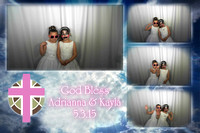 Adrianna & Kaylas Communion Photobooth 5.3.15